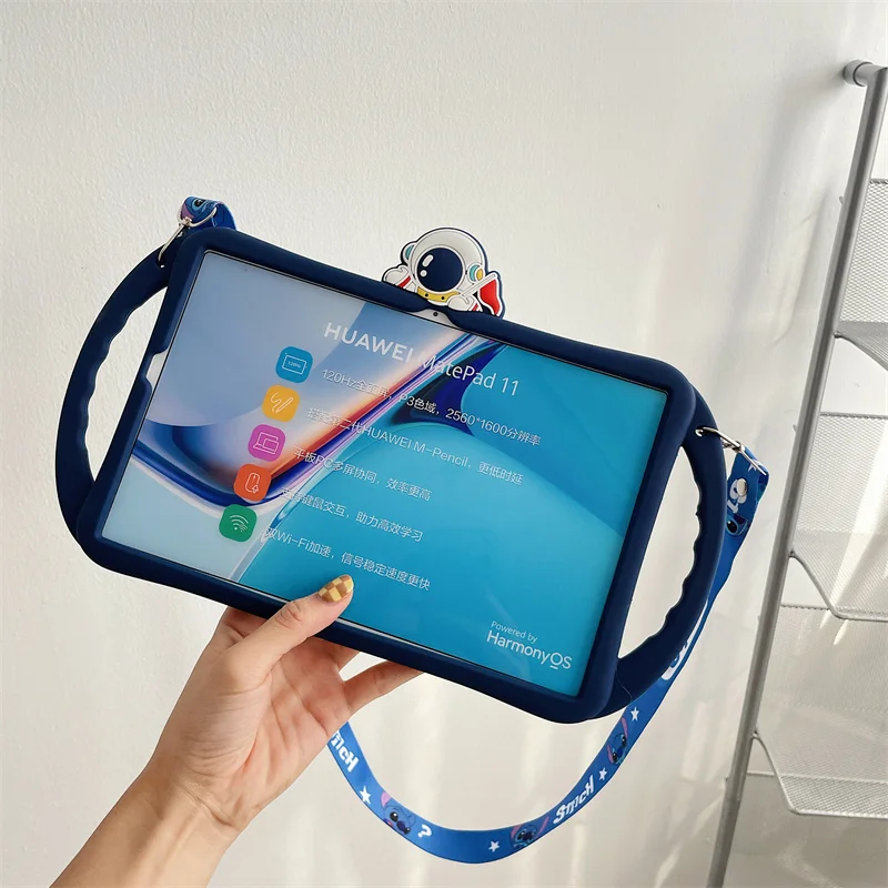 

Мультяшный чехол для Huawei Mate Pad 11 дюймов, противоударный Детский мягкий силиконовый чехол-подставка для планшета MatePad 11 2021 дюймов