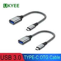 ukyee type c cable adapter usb to type c adapter connector otg data cable converter for xiaomi samsung huaweimacbook pro