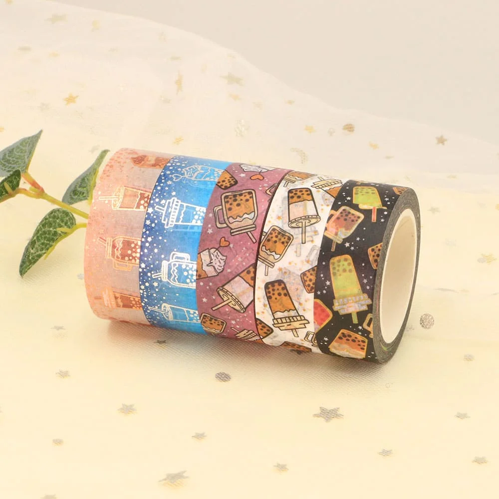 Новинка 1 шт. летний кофейник молочный чай чашки и фольга луна звезды фейерверк