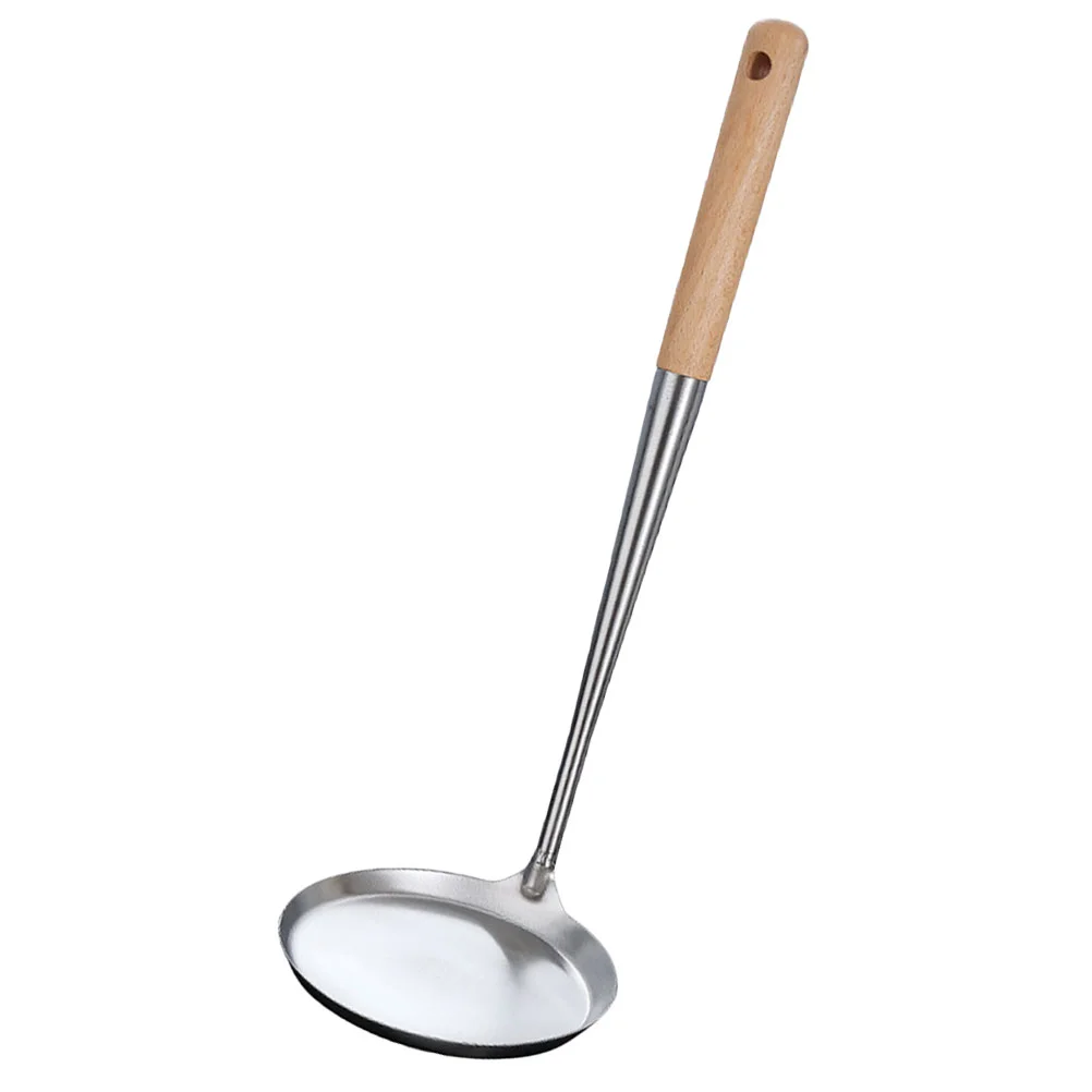 

Non-stick Frying Spoon Cake Making Spoon Frying Food Spoon Stainless Steel Spoon