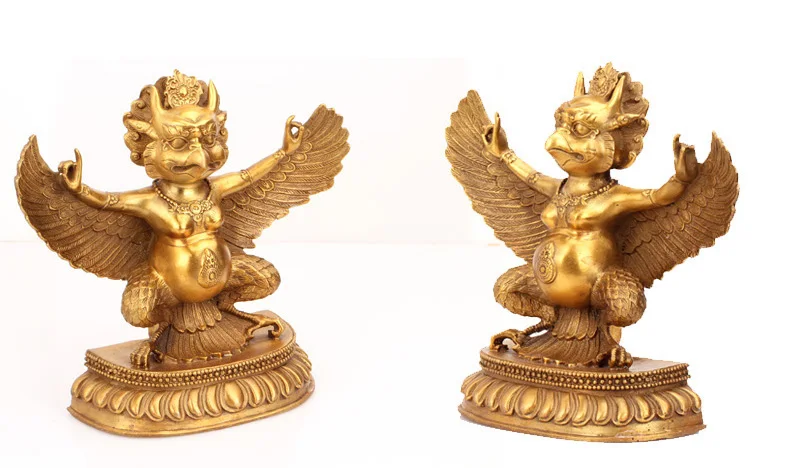 ТОП ХОРОШИЙ 26 большой # ДОМАШНИЙ талисман KAI GUANG исключительно злые духи Garuda Dhwaja