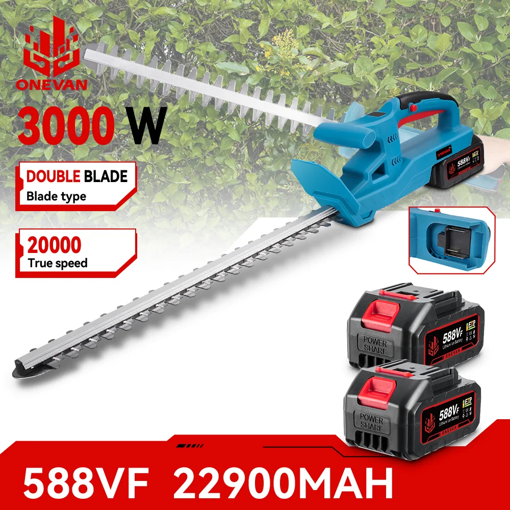 

ONEVAN 20-дюймовый электрический триммер для живой изгороди