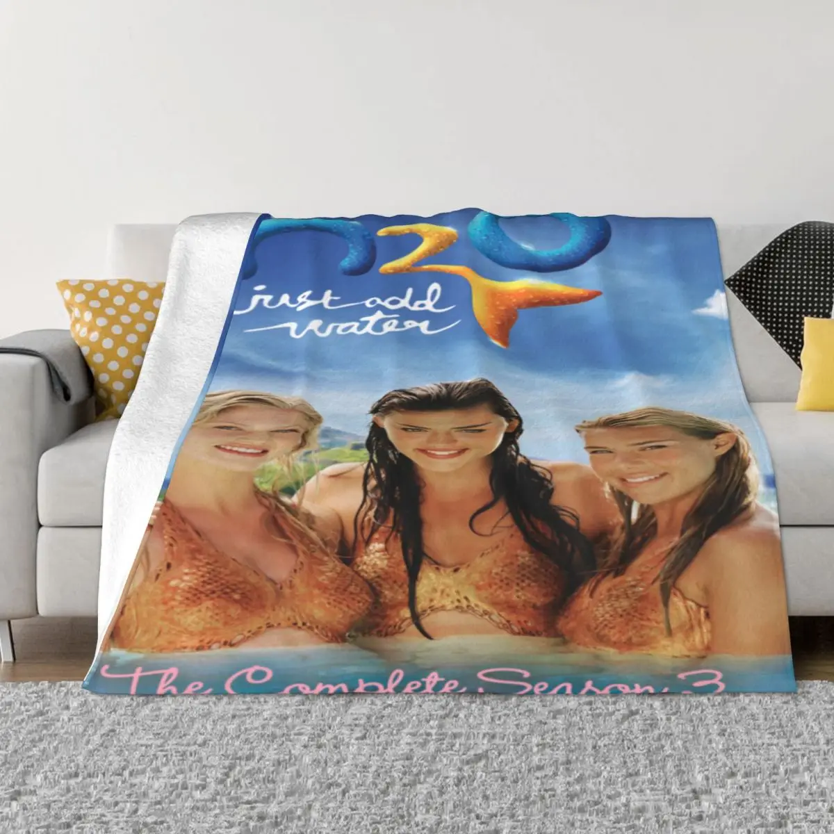 

H2O Just Add Water ультрамягкое флисовое одеяло