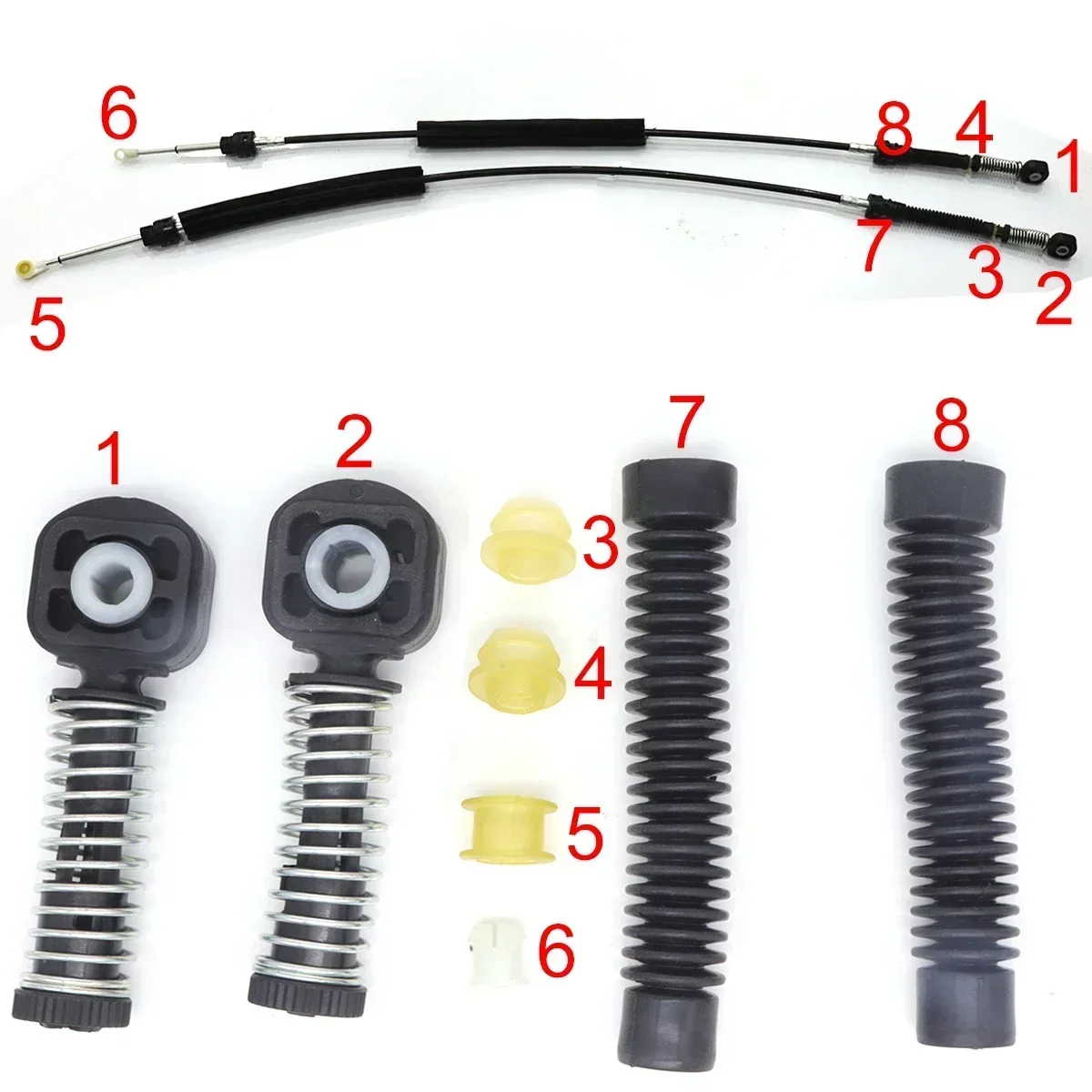 Для Skoda Octavia 1Z Yeti 5L Audi A3 ручной рычаг переключения передач соединительный кабель