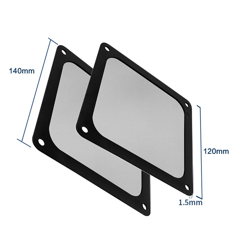 Магнитные вентиляторы 8/9/12/14 см Пылезащитный фильтр крышка экрана для ПК сделай