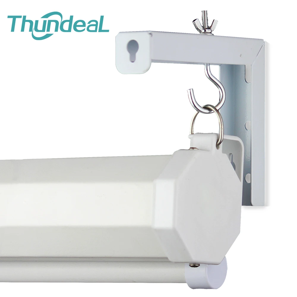 

Universal Adjustable Projector Screen Mounting Hook Projection Screen Wall Hanging L-Bracket Movie Screen Curtain Mount Hook Kit