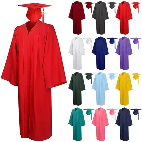 Унисекс, комплект с шапочкой и подвеской для выпускного школьника, 2022