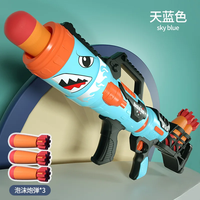 Shark Rocket Launch er Air игрушечный пистолет с мягкими пулями пластиковые пули для