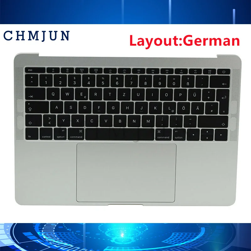 Чехлы для рук A1708 13 3 дюйма с клавиатурой + трекпад задсветильник ка в сборе Macbook Pro