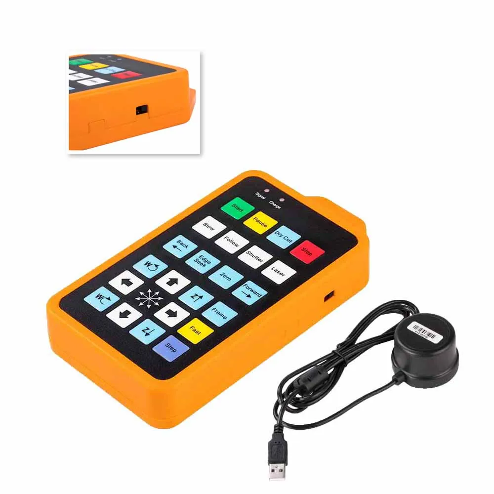 

Wireless handle on Friendess FSCUT Laser Cutting Machine Control System FSCUT2000C Cypcut BCS100 BMC1604 FSCUT2000 Controller