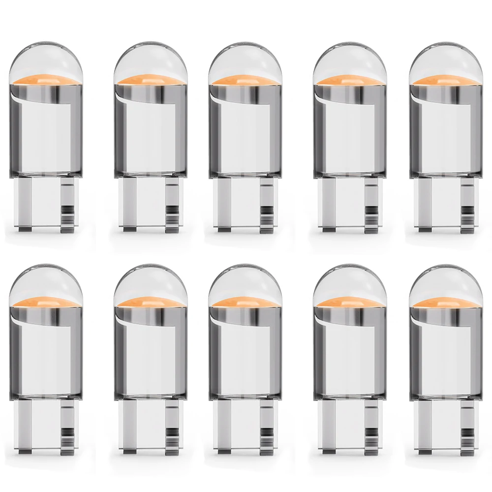 10 шт. автомобильные фары T10 W5W Canbus COB стеклянные детали интерьера лампы 6000K белый автоматический номерной знак лампа купольная лампа для чтения 12 В универсальная 10 шт. автомобильные фары T10 W5W Canbus COB стеклянные детали интерьера лампы 6000K белый автоматический номерной знак лампа купольная лампа для чтения 12 В универсальная