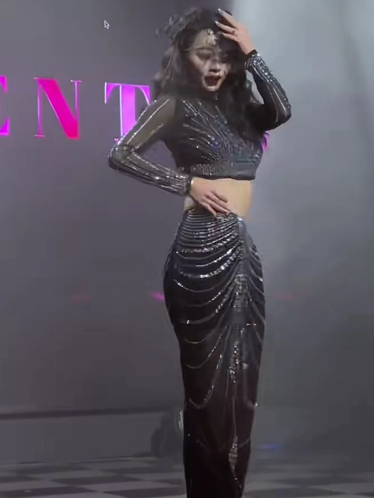 Костюм для танца живота женский роскошный популярный топ с блестками и стразами