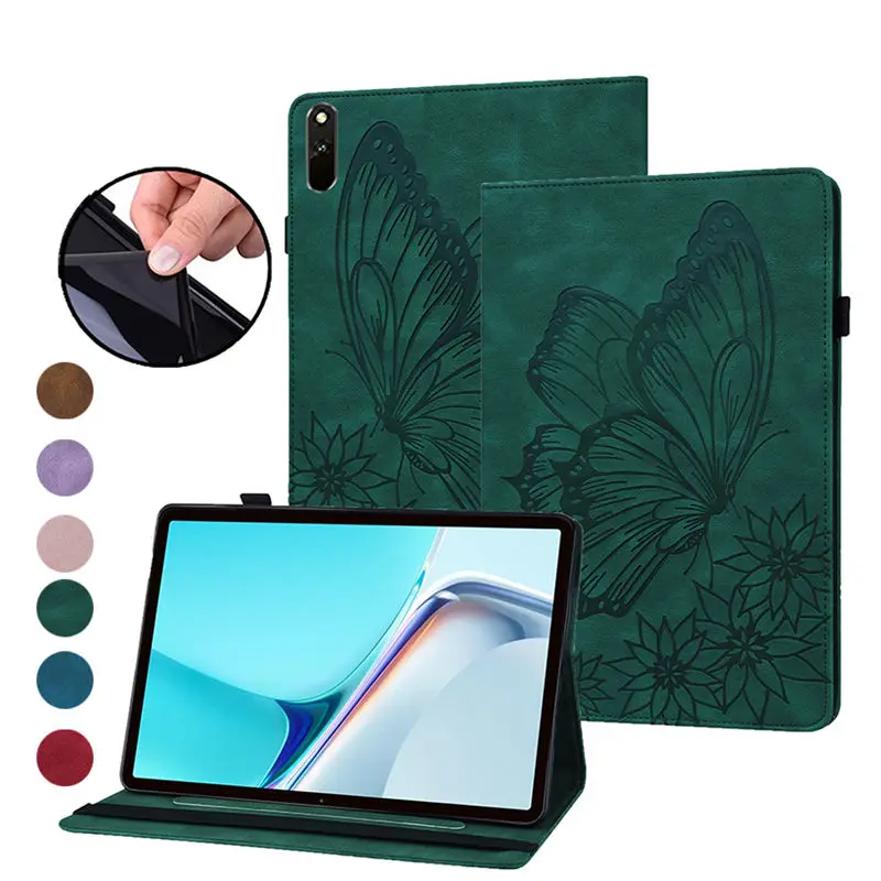 

Чехол с тисненым изображением бабочки для Huawei MatePad 11 2021 дюйма