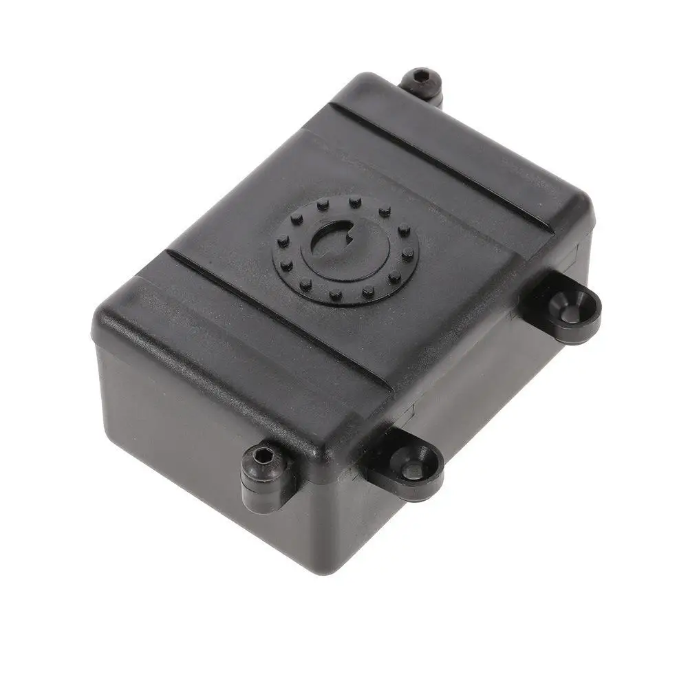 

Black Plastic RC Climbing Car RC4WDD90 D110 Axial SCX10 Receiver Box Toy Accessories