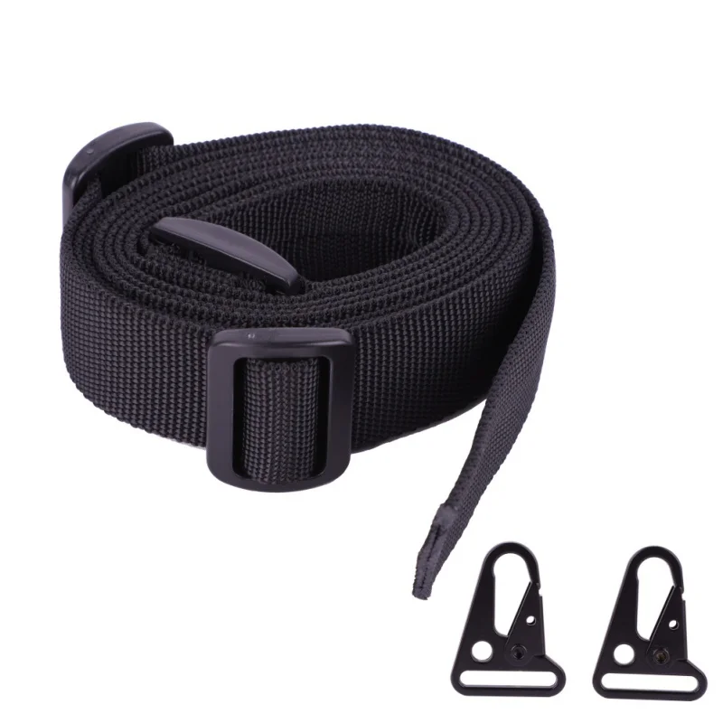 Купи Point Rifle Sling Nylon Tactical Multi Functional Adjustable Breathable Belt Buckled Clips Outdoor Men Hunting Strap за 99 рублей в магазине AliExpress