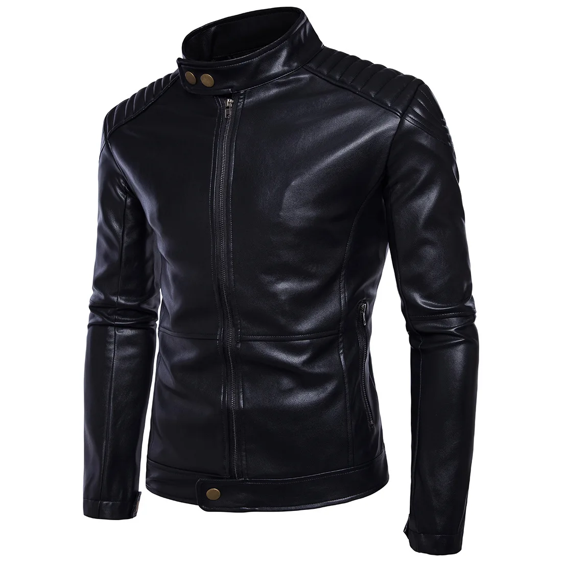 

MRMT 2023 Brand Men's Jackets Cali Motorcycle Leather Fashion Overcoat For Male Leather Jacket Coat Outer Wear Clothing Garment