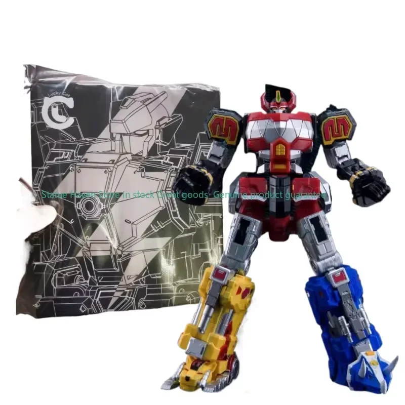 Фото Игрушка-модель Lucky Cat MC-03 MC-03B Dino Megazord BEAST LORD Dinosaur Squad, готовая трансформируемая модель малого масштаба №2