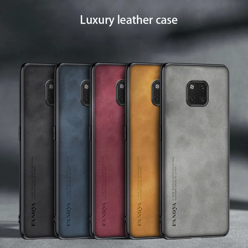 

Luxury Leather Case For Huawei Mate 20 Pro 20X Cover For Huawei mate20 pro Phone cases Shockproof Fundas mate 20 30 40 Pro +