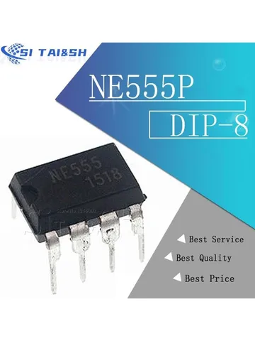 20 шт. защитные чехлы NE555P NE555