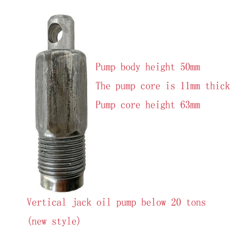 

Vertical Jack Oil Pump Below 20 Tons Small Pump Accessories Oil Seal New Hexagonal Small Piston Barrel Small Oil Cylinder Plunge