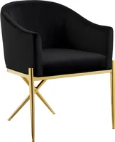 light luxury ins golden leg chair dining chair net red dining chair kitchen furniture restaurant simple home velvet dining chair