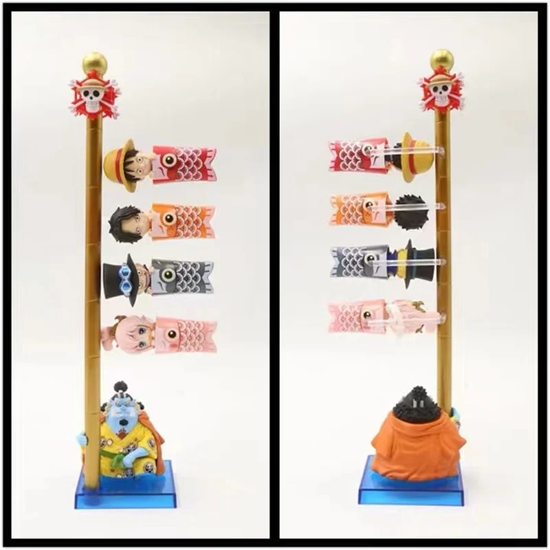 

Фигурка Bandai из аниме One Piece Wcf на карпа, фигурка Luffy Jinbe Ace Sabo Shirahoshi, украшения, модель, игрушки, подарок, статуя Gk