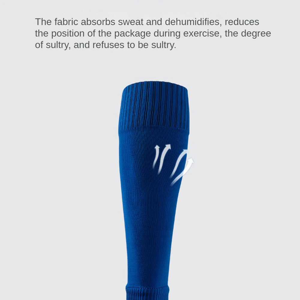 2/3/4PCS Adult Tibia Protective Socks Long Tube Design Polyester Sports Socks Long Knee Balanced Pressure Protect The Knee