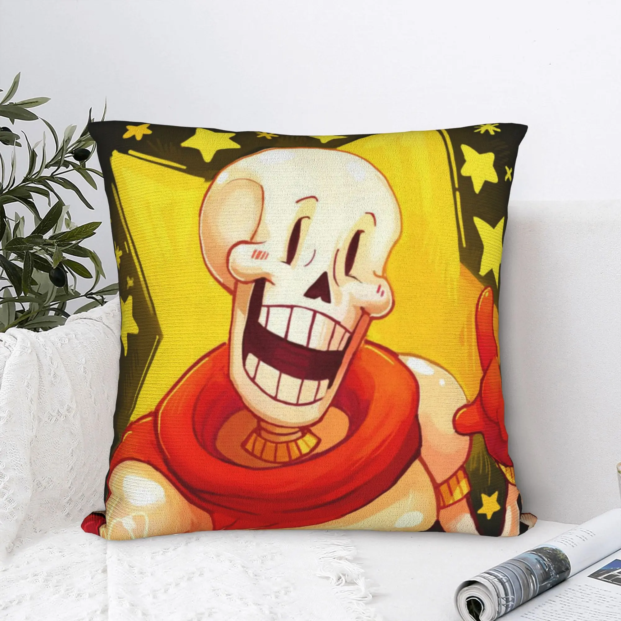 Наволочка U-Undertale Papyrus Kawaii для дивана, кровати, гостиной, наволочки для подушек (art.: 3920dc528deb1) - 3920dc528deb1
