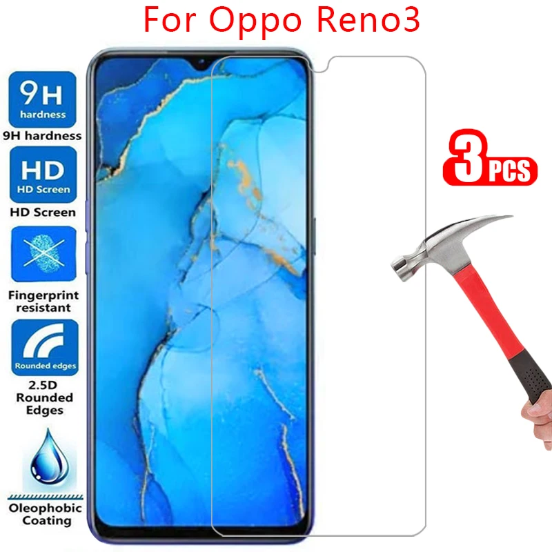 

protective tempered glass for oppo reno3 4g 5g screen protector on reno 3 safety film phone glas opp opo opporeno3