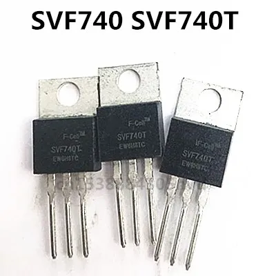 

Оригинал 6 шт./лот SVF740 SVF740T 10A400V TO-220