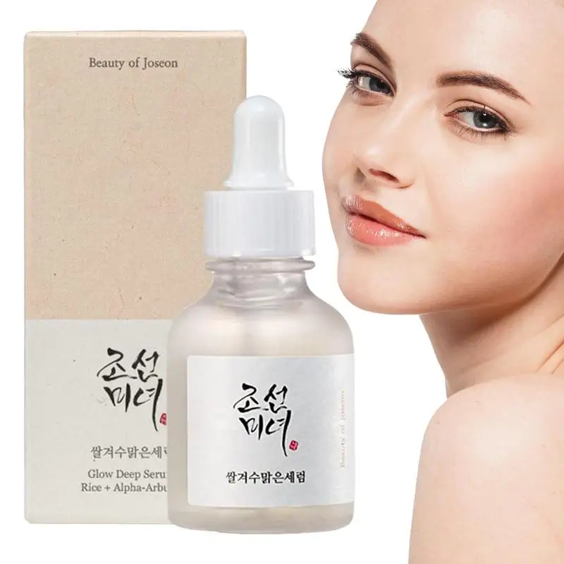 

Glow Deep Serums Age Essence For Face Dark Spots Natural Moisturizer Power Repairing Conditioner 30ml Face Sunscreen Essence