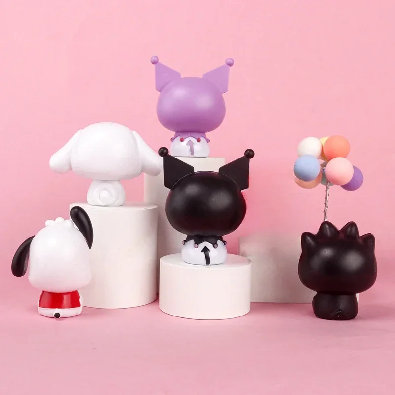 Sanrio серии Big Head Tamagotchi Dog Pacha Melody Kuromi клубника медведь крутой Пингвин украшение