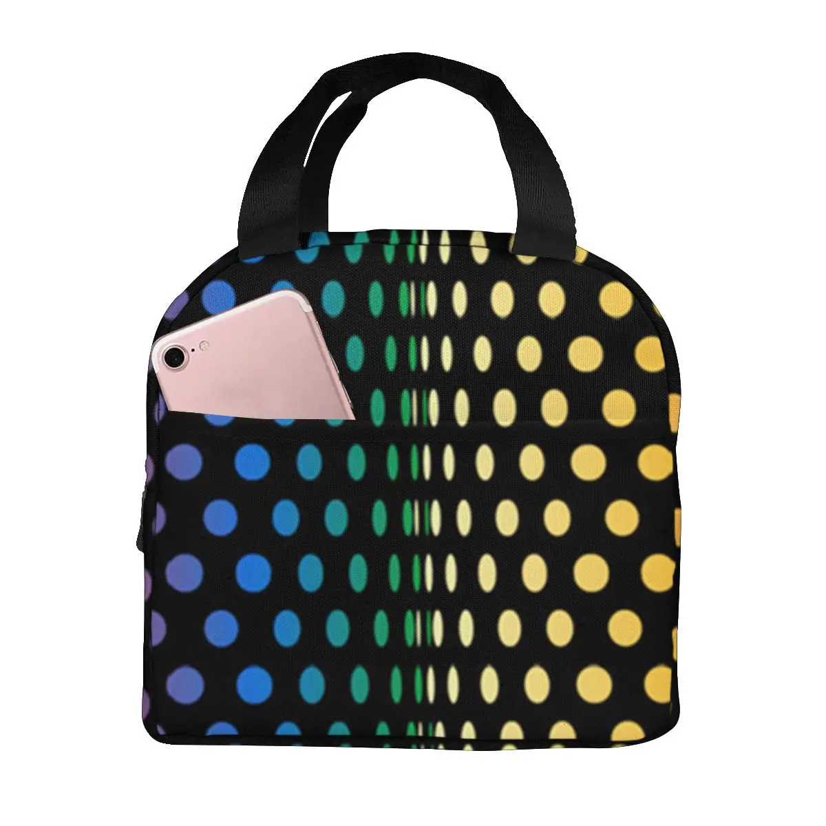 

Новинка 2022, вместительная сумка для ланча, сумка для ланча, портативная изолированная сумка для ланча, удобная для My Melody, с индивидуальным пр...