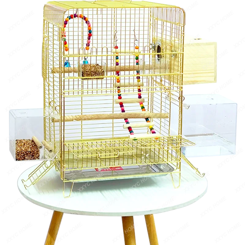 Клетка для птиц из нержавеющей стали Полная коллекция клетка попугаев уточная