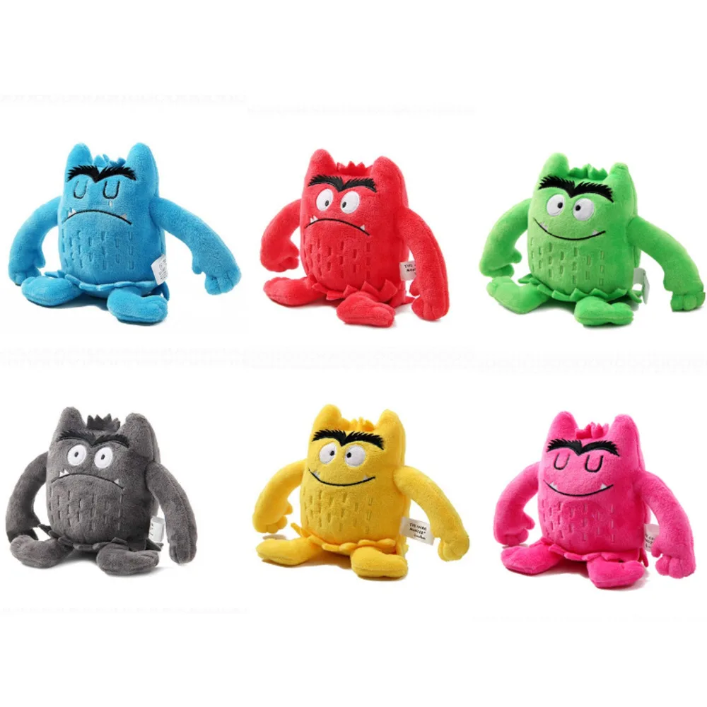 

15CM The Color Monster Plush Doll Peluche Baby Appease Coulor Emotions Plushie Stuffed Toy For Kids Children Birthday Xmas Gifts