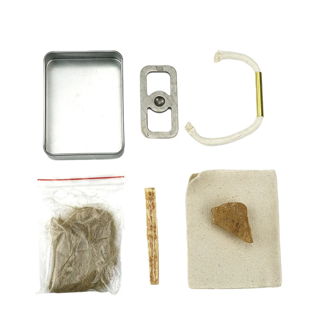 

1Set Fire Lighting Kit Fire Starting Tool Fire Tools for Wild Survival Camping