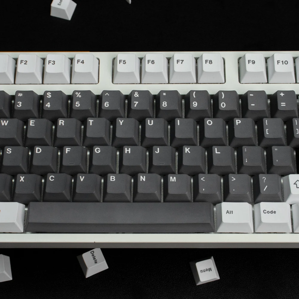 Колпачки для механической клавиатуры GH60 GK61 GK64 с 138 клавишами GMK Ash Clone клавиши PBT