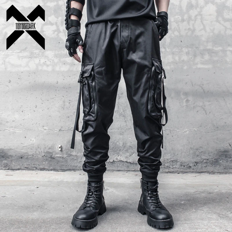 Функциональные брюки-карго Techwear мужские Модные тактические брюки с несколькими