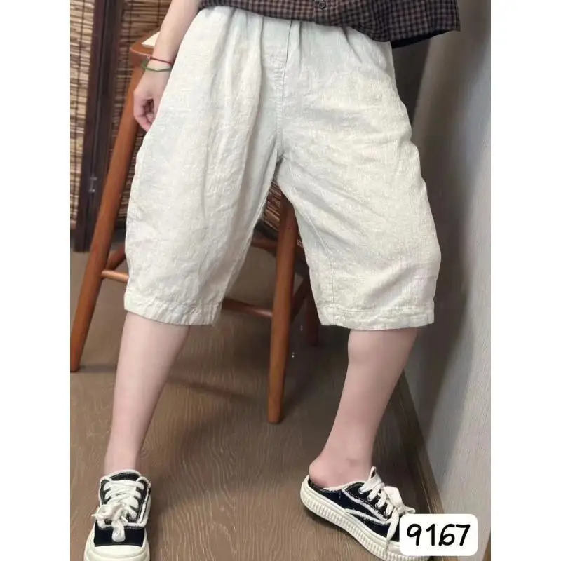 Брюки женские Универсальные однотонные с широкими штанинами модные