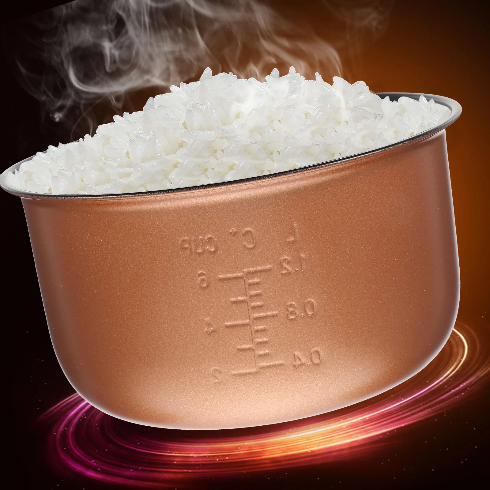 

Ceramic Cooking Pot Rice Cooker Liner Electric Accessory Alloy Cake Mold Kitchen Supply Household Inner Non-stick Aluminum