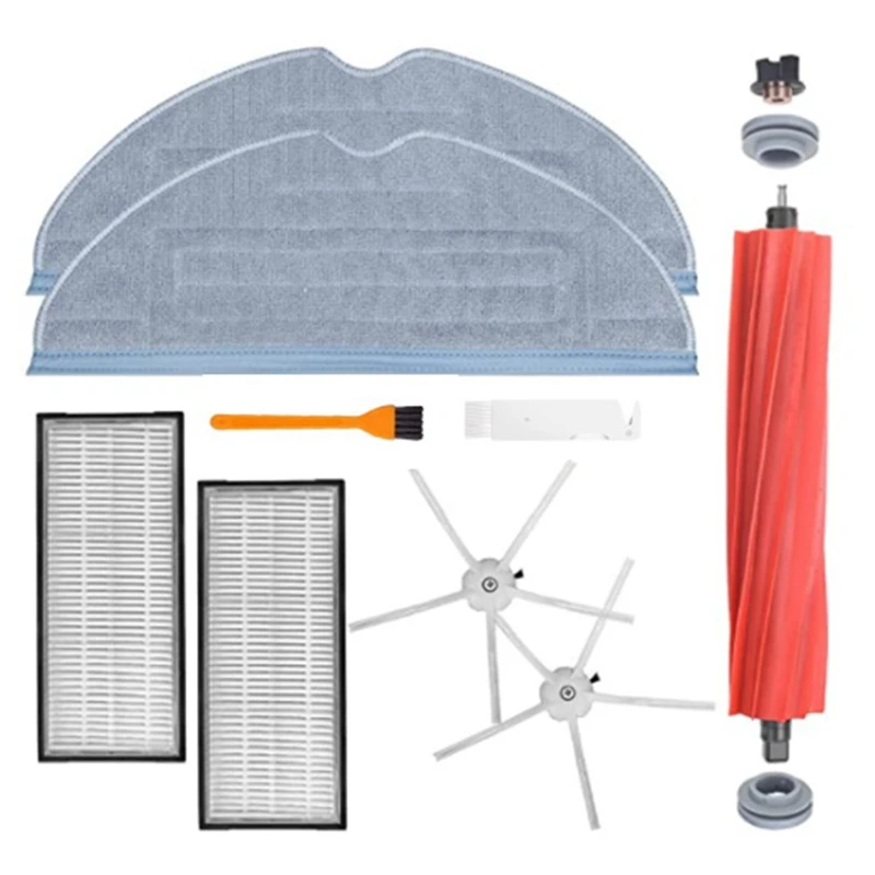 

Основная щетка, боковая щетка, фильтр НЕРА, ткань для швабры для Roborock S7 T7S T7plus Запчасти для пылесоса