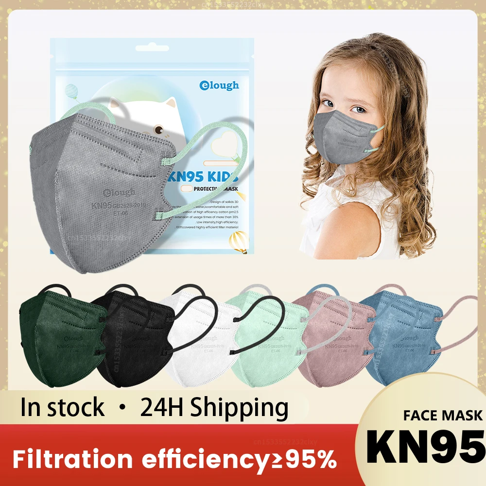 

Детская маска для лица KN95 FFP2 Mascarillas Colores KN95 сертифицированные Cubrebocas ffp3 маска mascarilla fpp2 homologada mascherina ffpp2