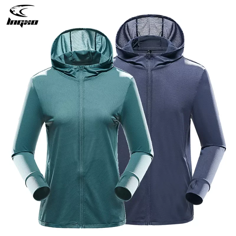 

Hiking Summer Jacket Men Women Camping Trekking Fishing Sun Protective Clothes Outdoor Sport Windbreaker Anti UV Coats