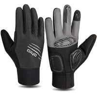 giyo s 25 mountain bike winter full finger glove bicycle windproof and warm gloves breathable eieio cycling equipment