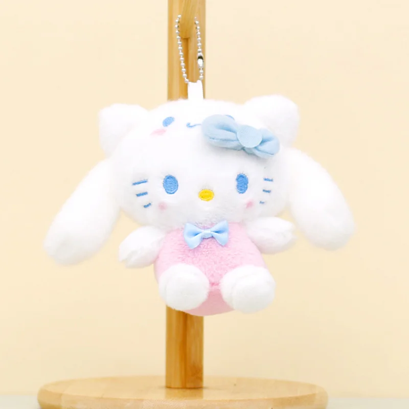 Брелок Hello Kitty Sanrio милый Коричный мой мелодия Kuromi детские игрушки помпон пурин