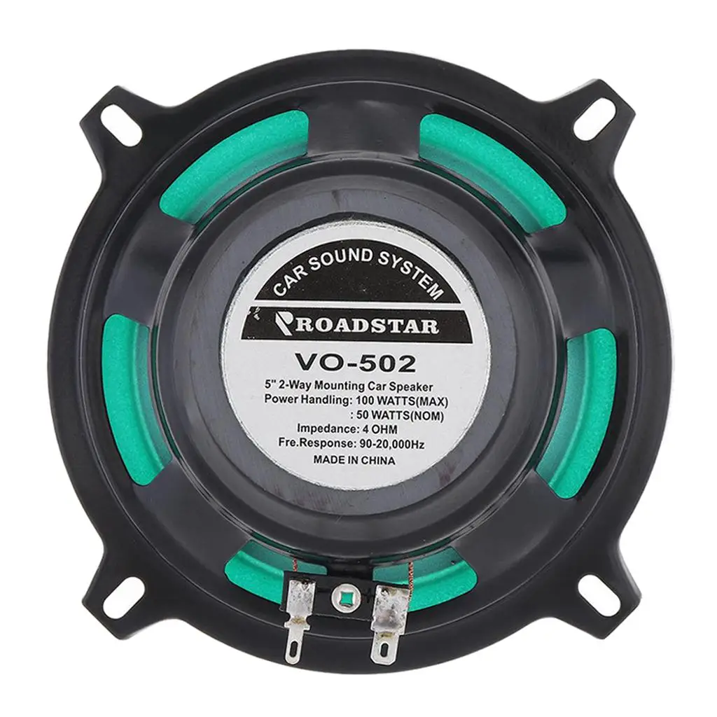 

5" Car Coaxial Speaker Vehicle Frequency Loudspeaker Universal Easy Install