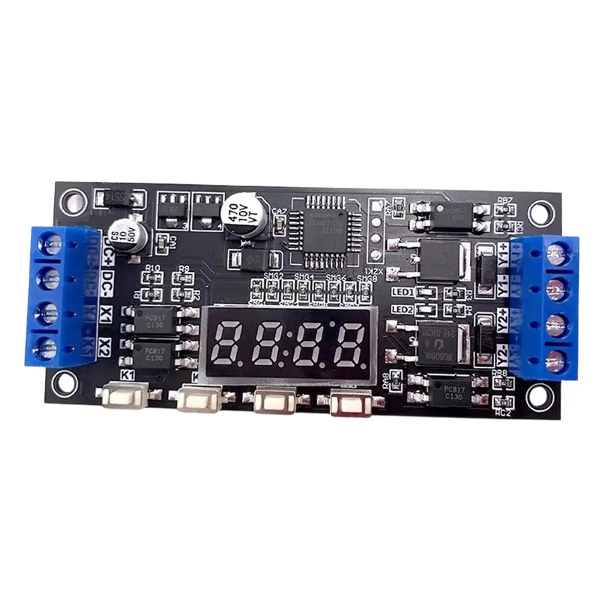 Фото (A96Z) Модуль управления с транзисторами MOSFET высокой мощности 12В-24В, с функцией задержки времени и двухканальным переключателем (2-Way Switch) №4