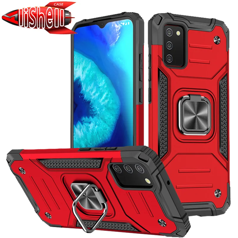 

Shockproof Phone Case For Samsung NOTE 8 9 10 10PLUS Car Holder Ring Protective Cover For Galaxy NOTE 20 20UItra 5G 10Lite