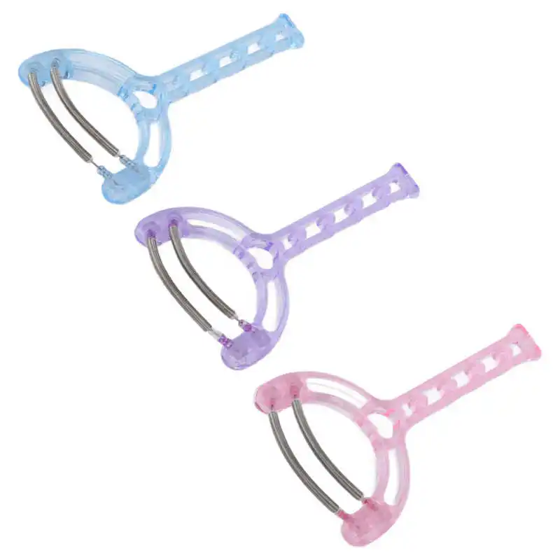 

Spring Thread Depilator Spring Face Hair Remover Pink Purple Blue for Upper Lip Chin Cheek