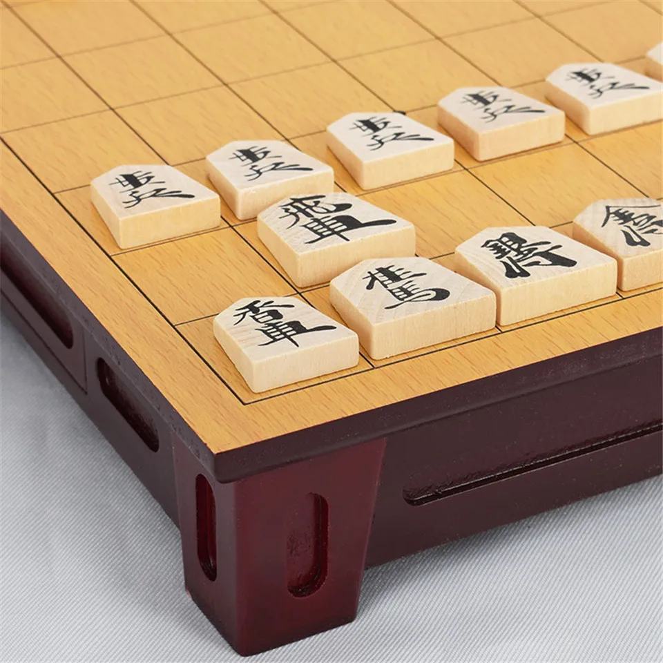 Роскошные деревянные японские Shogi 27*25*5 см 40 шт./компл. шахматный набор с выдвижным